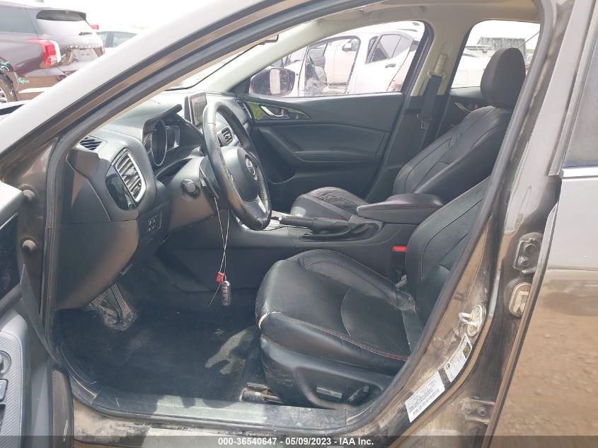2014 MAZDA MAZDA3 S GRAND TOURING - JM1BM1W34E1150554