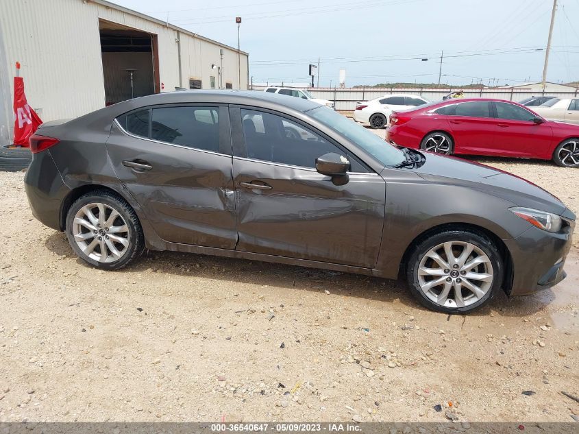 2014 MAZDA MAZDA3 S GRAND TOURING - JM1BM1W34E1150554