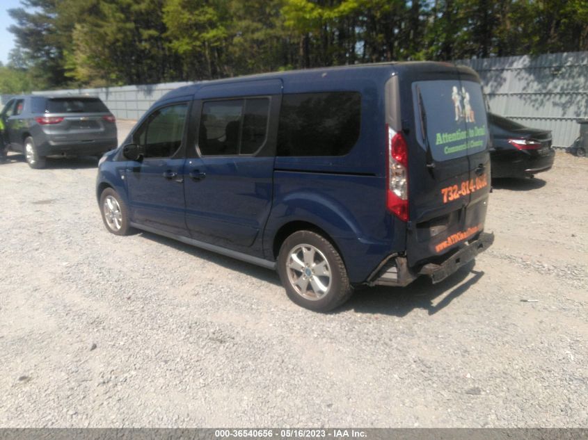 2014 FORD TRANSIT CONNECT WAGON XLT NM0GS9F77E1136576