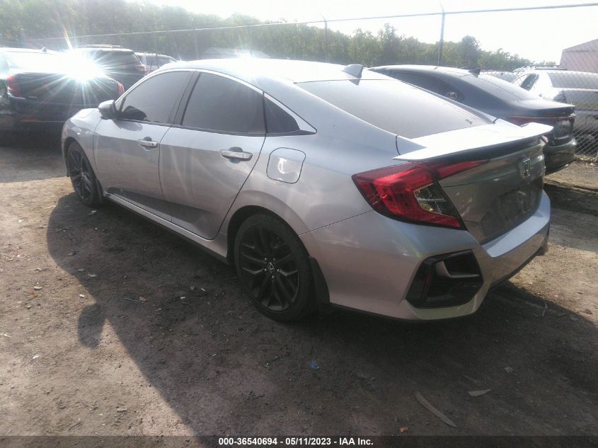 2020 HONDA CIVIC SI SEDAN 2HGFC1E52LH700678
