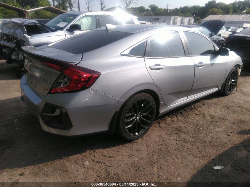 2020 HONDA CIVIC SI SEDAN 2HGFC1E52LH700678