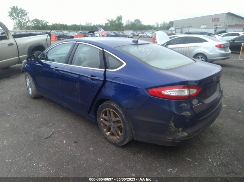 2013 FORD FUSION SE - 3FA6P0HR2DR378597