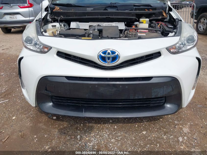 2015 TOYOTA PRIUS V TWO/FIVE/THREE/FOUR - JTDZN3EU1FJ029984