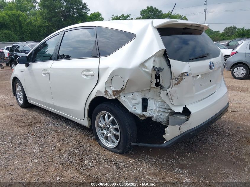 2015 TOYOTA PRIUS V TWO/FIVE/THREE/FOUR - JTDZN3EU1FJ029984