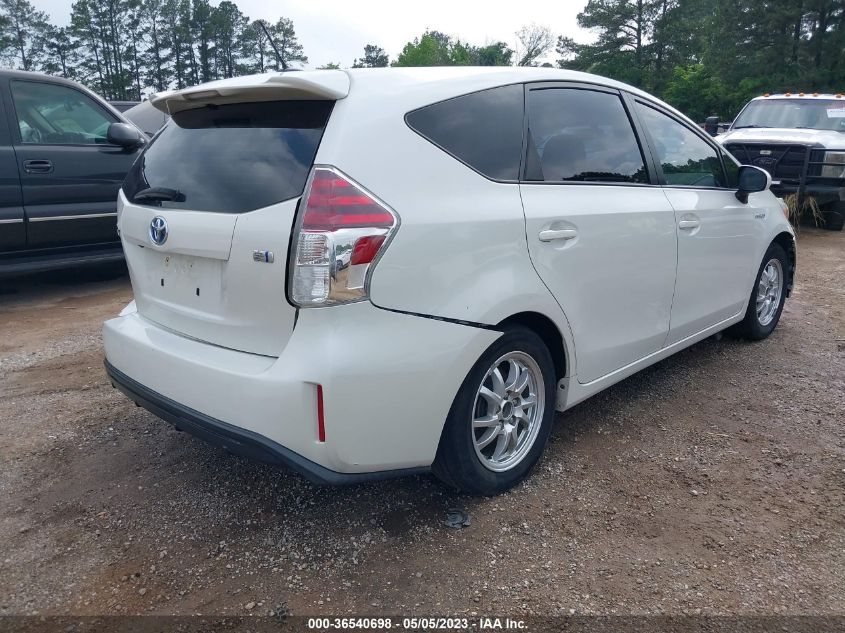 2015 TOYOTA PRIUS V TWO/FIVE/THREE/FOUR - JTDZN3EU1FJ029984