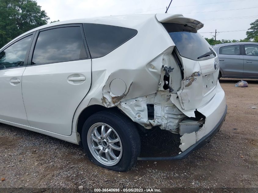2015 TOYOTA PRIUS V TWO/FIVE/THREE/FOUR - JTDZN3EU1FJ029984