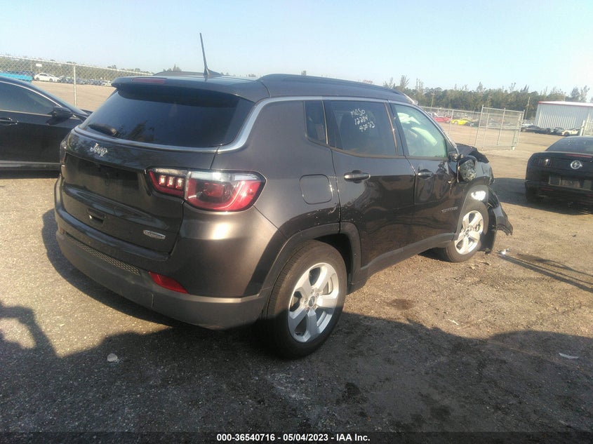 VIN 3C4NJCBB7MT502094 2021 JEEP COMPASS LATITUDE