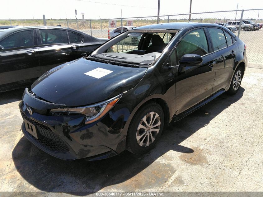 2022 TOYOTA COROLLA HYBRID LE - JTDEAMDE3NJ060694