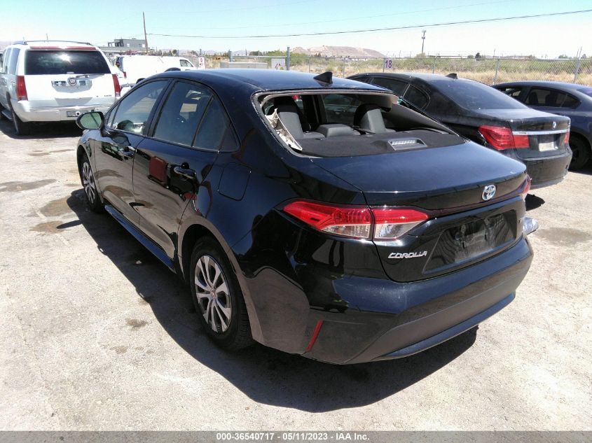 2022 TOYOTA COROLLA HYBRID LE - JTDEAMDE3NJ060694