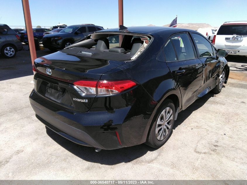 2022 TOYOTA COROLLA HYBRID LE - JTDEAMDE3NJ060694