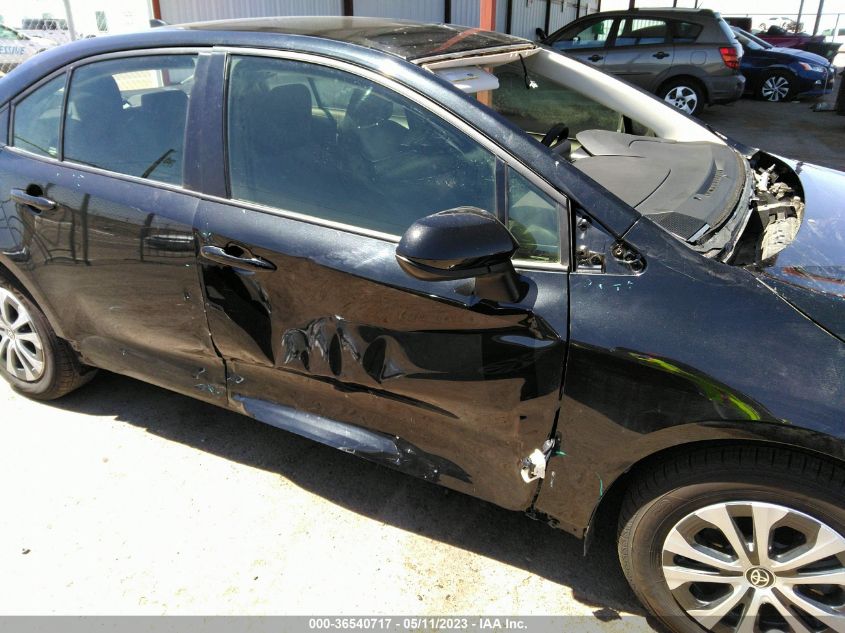 2022 TOYOTA COROLLA HYBRID LE - JTDEAMDE3NJ060694