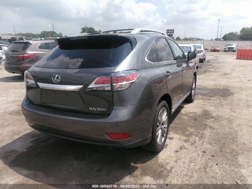 2013 LEXUS RX 350 - 2T2BK1BA3DC167068