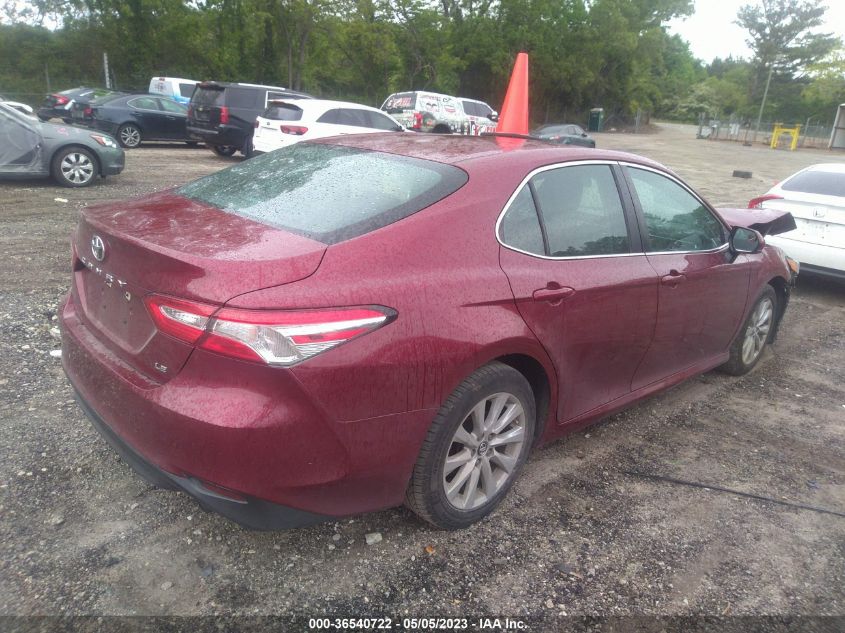2018 TOYOTA CAMRY LE/SE/XLE/L - 4T1B11HK0JU583130