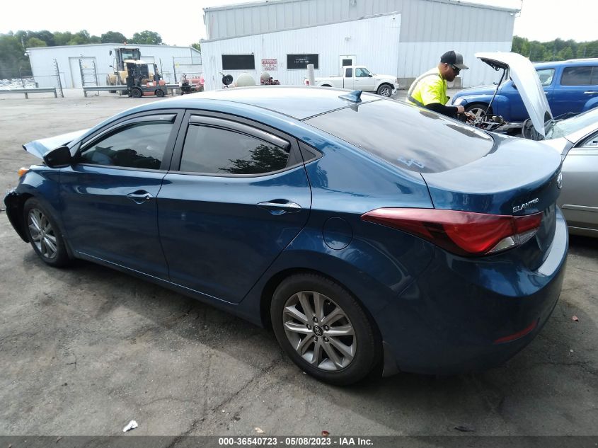 2015 HYUNDAI ELANTRA SE - KMHDH4AE3FU278481