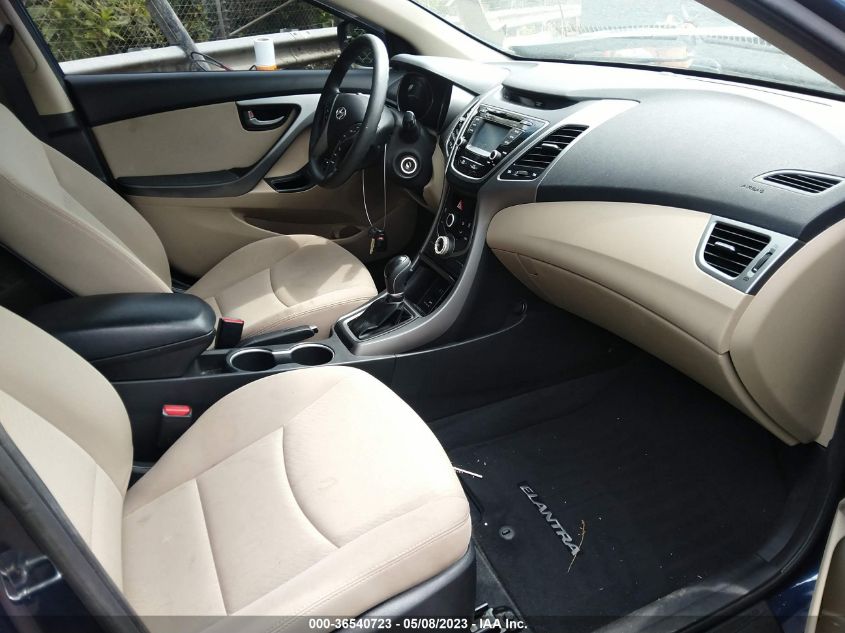 2015 HYUNDAI ELANTRA SE - KMHDH4AE3FU278481
