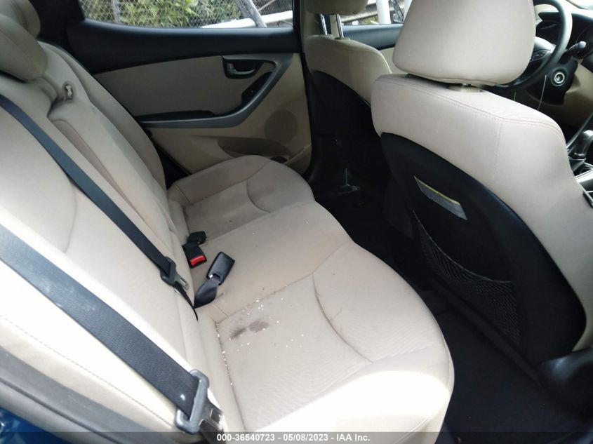 2015 HYUNDAI ELANTRA SE - KMHDH4AE3FU278481
