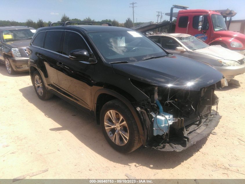 2015 TOYOTA HIGHLANDER LE - 5TDBKRFH0FS142939