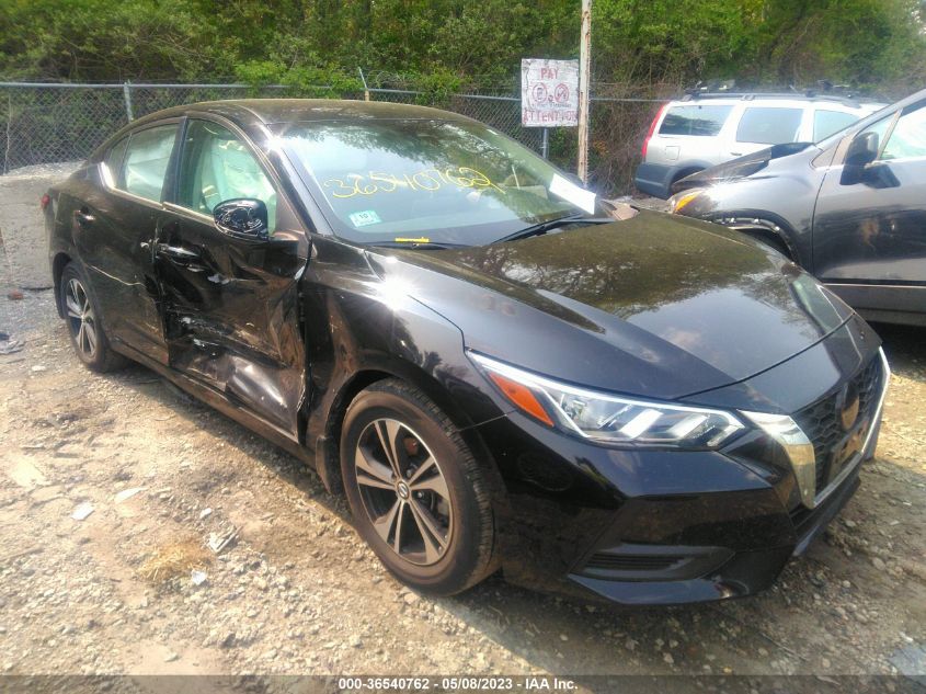 2022 NISSAN SENTRA SV - 3N1AB8CV9NY227191