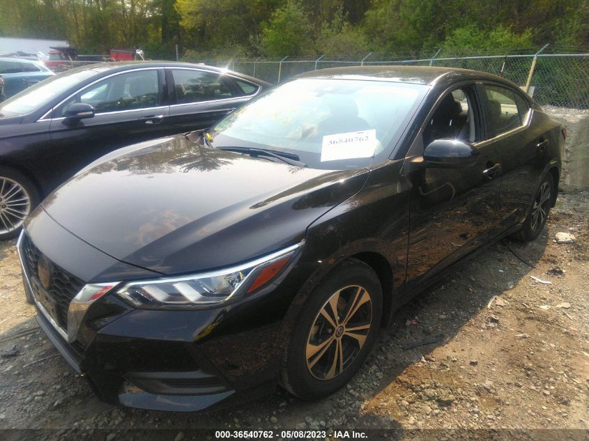 2022 NISSAN SENTRA SV - 3N1AB8CV9NY227191