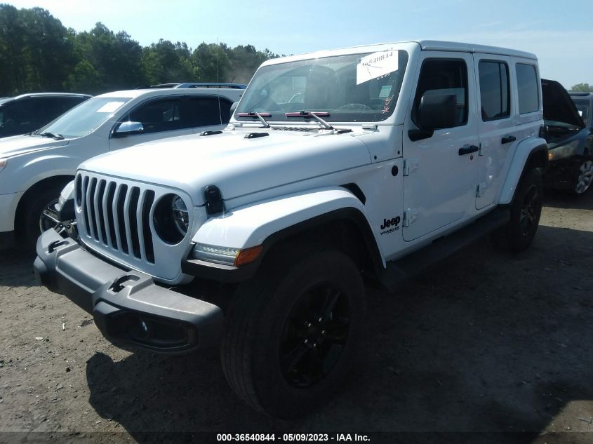 1C4HJXEG2LW314636 Jeep Wrangler Unlimited SAHARA ALTITUDE 2