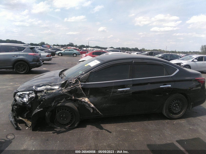 VIN 3N1AB7AP4KY413702 2019 NISSAN SENTRA S