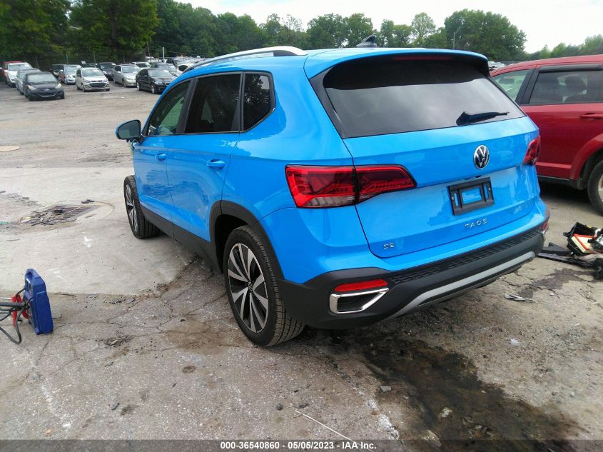 2022 VOLKSWAGEN TAOS SE - 3VVTX7B21NM096937