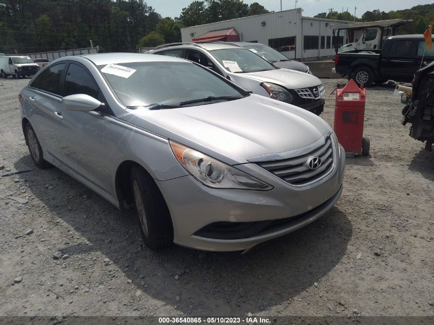 2014 HYUNDAI SONATA GLS - 5NPEB4AC9EH902849