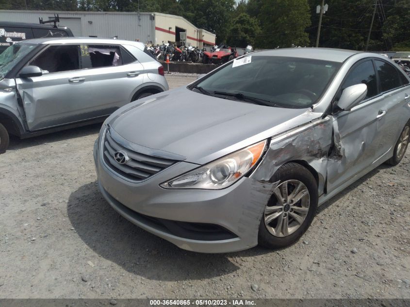 2014 HYUNDAI SONATA GLS - 5NPEB4AC9EH902849