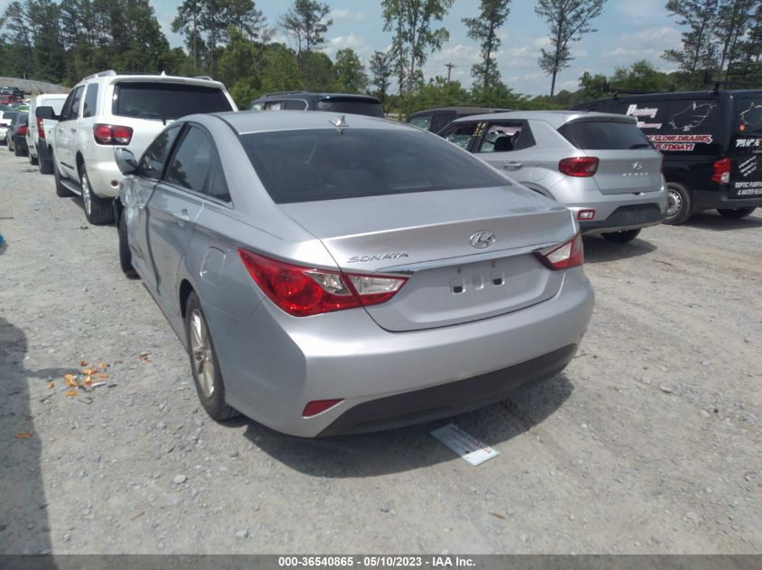 2014 HYUNDAI SONATA GLS - 5NPEB4AC9EH902849