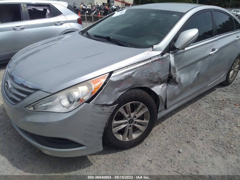 2014 HYUNDAI SONATA GLS - 5NPEB4AC9EH902849