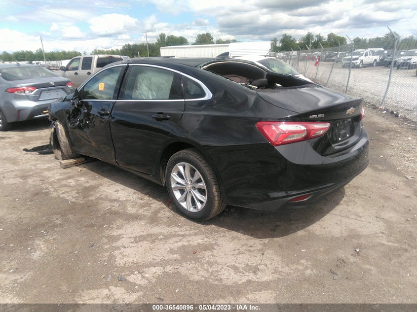 VIN 1G1ZD5ST7NF193115 2022 CHEVROLET MALIBU LT