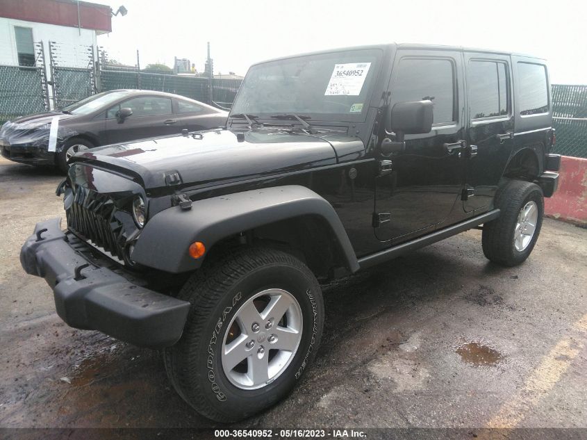 2018 JEEP WRANGLER JK UNLIMITED SPORT S 1C4BJWDGXJL888742