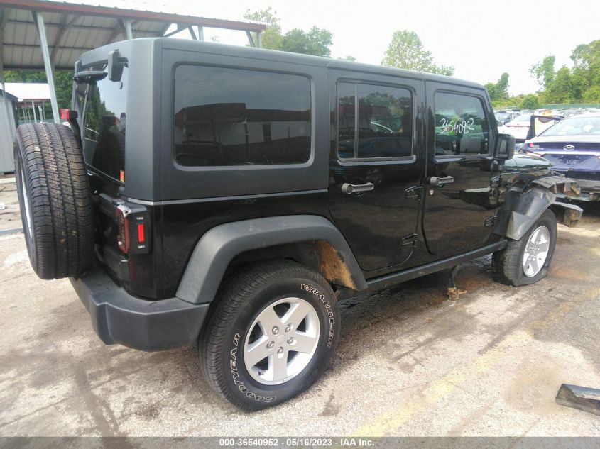 2018 JEEP WRANGLER JK UNLIMITED SPORT S 1C4BJWDGXJL888742