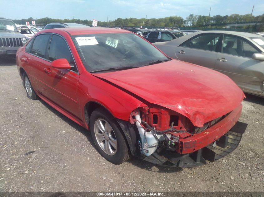 2013 CHEVROLET IMPALA LS - 2G1WA5E39D1122026