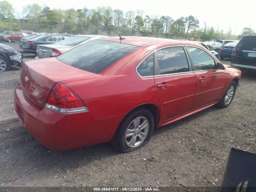 2013 CHEVROLET IMPALA LS - 2G1WA5E39D1122026