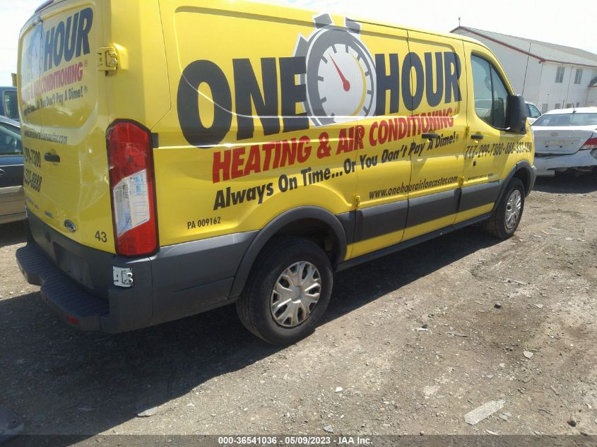 2015 FORD TRANSIT CARGO VAN - 1FTNR1ZG3FKA80831