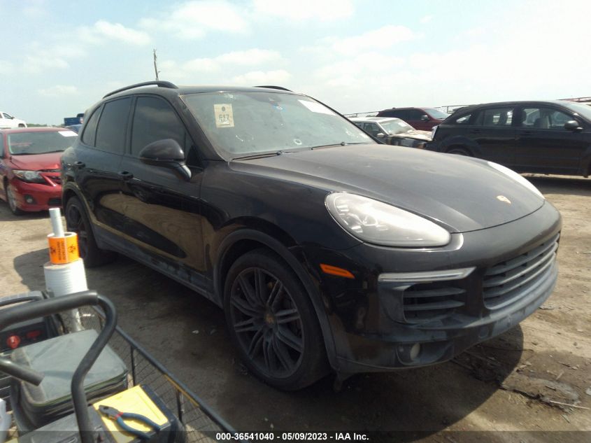 2015 PORSCHE CAYENNE S - WP1AB2A24FLA57625