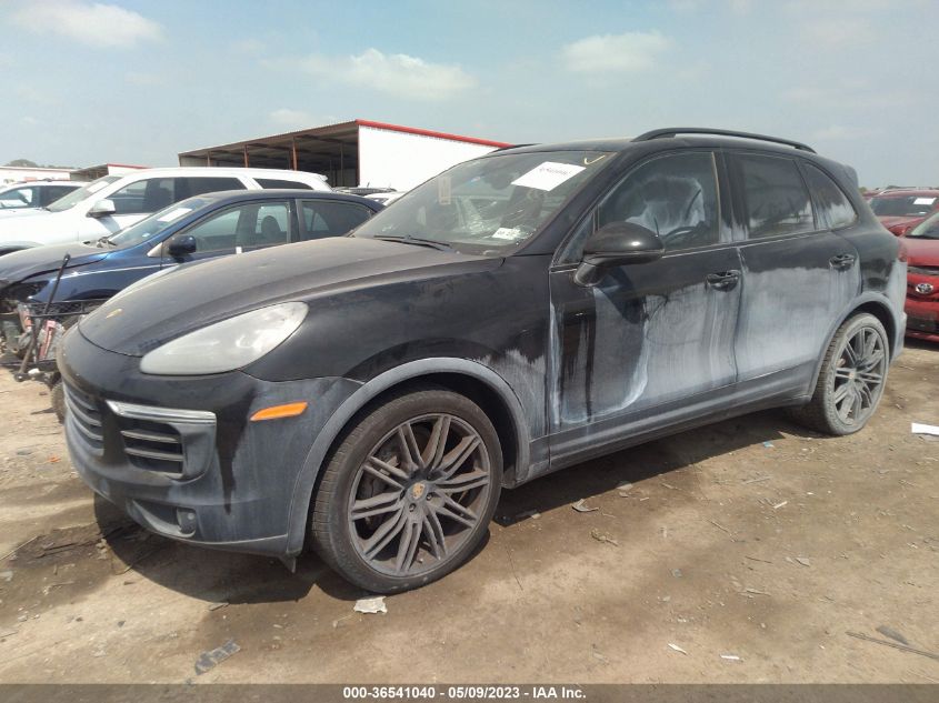 2015 PORSCHE CAYENNE S - WP1AB2A24FLA57625