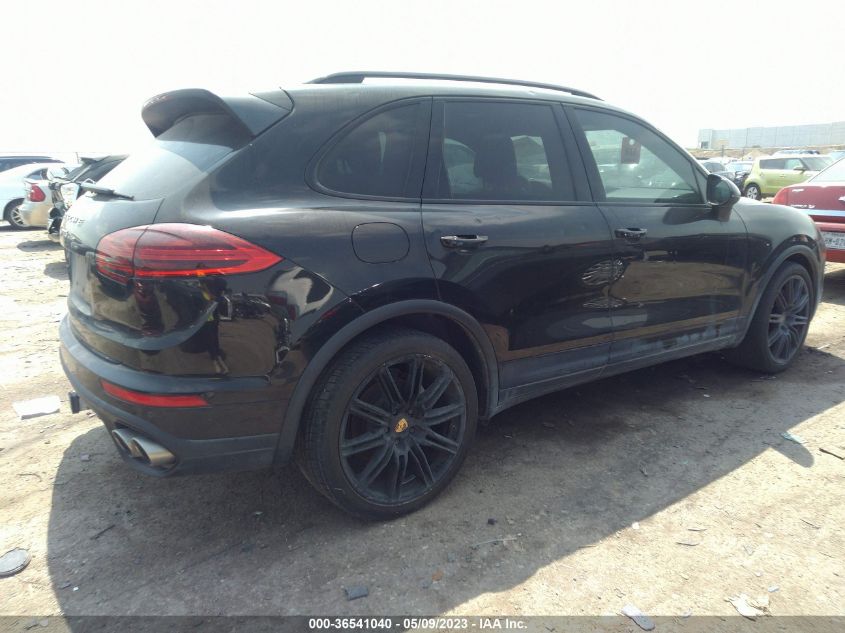 2015 PORSCHE CAYENNE S - WP1AB2A24FLA57625
