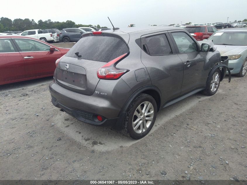 2015 NISSAN JUKE SV - JN8AF5MV4FT554689