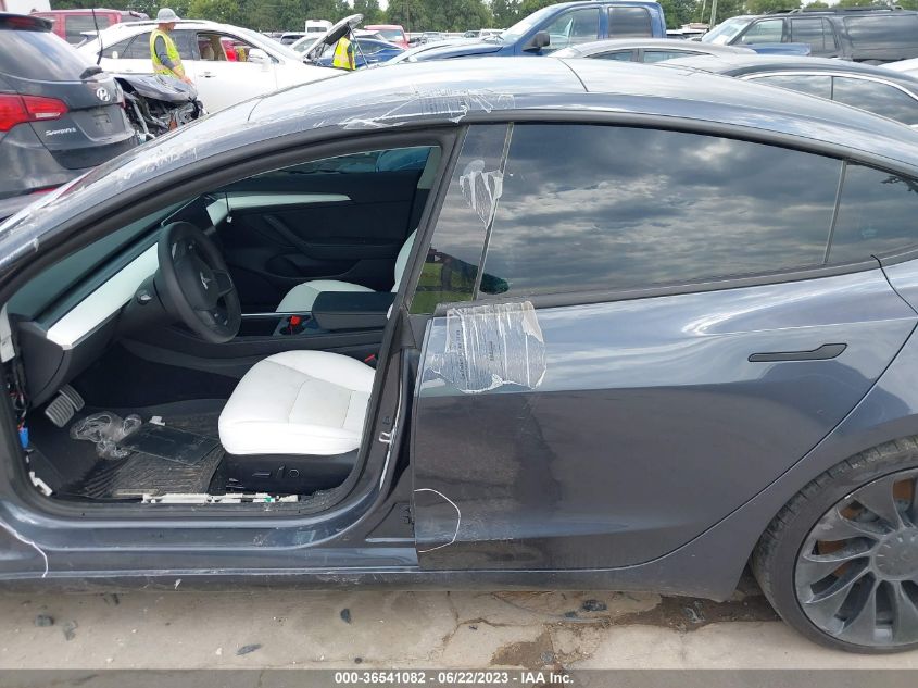 2022 TESLA MODEL 3 PERFORMANCE - 5YJ3E1EC5NF297685