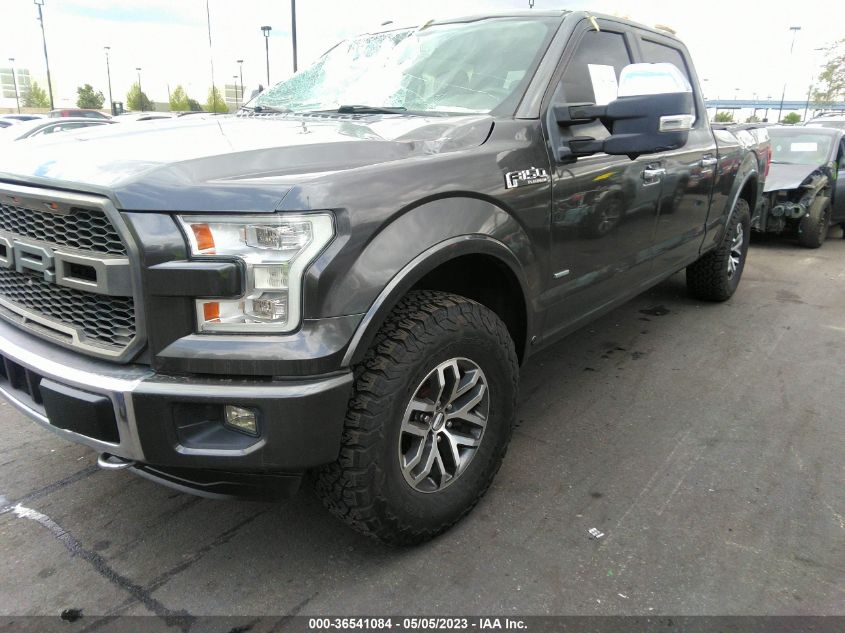 2016 FORD F-150 XLT/XL/LARIAT/PLATINUM - 1FTFW1EG3GFB98830