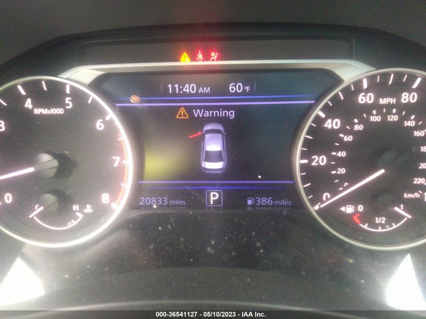 2021 NISSAN ALTIMA 2.5 SR - 1N4BL4CV1MN389194