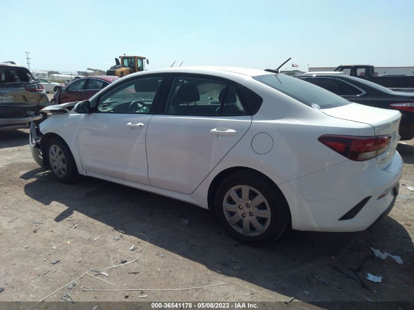 2022 KIA RIO LX - 3KPA24ADXNE446243