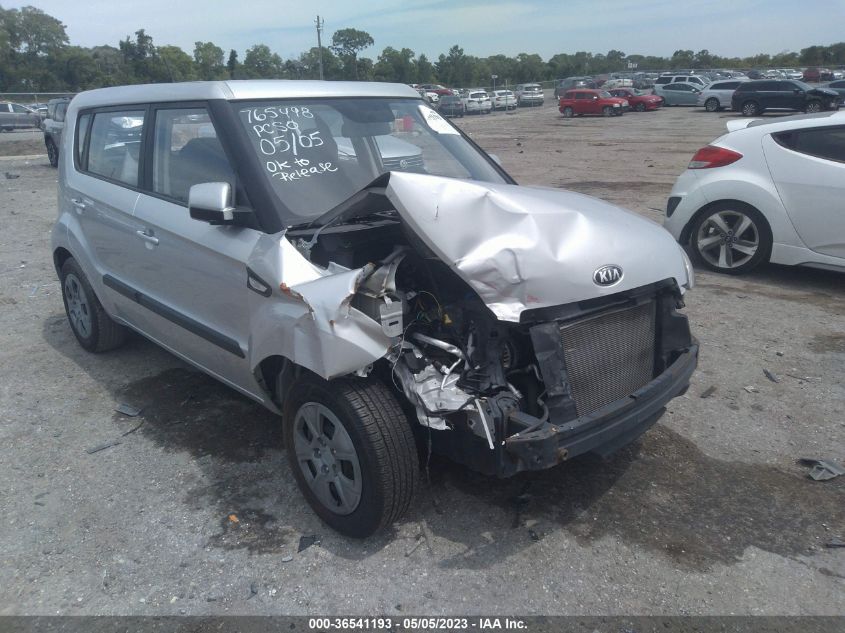 2013 KIA SOUL BASE - KNDJT2A54D7765498