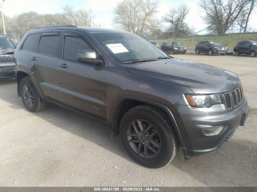2016 JEEP GRAND CHEROKEE 75TH ANNIVERSARY - 1C4RJFAG0GC367427