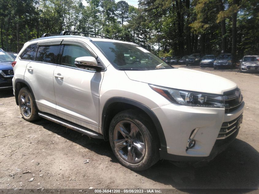 2018 TOYOTA HIGHLANDER LIMITED - 5TDDZRFHXJS864903