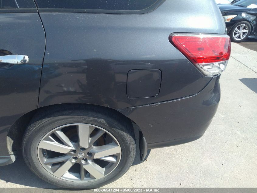 2014 NISSAN PATHFINDER PLATINUM - 5N1AR2MN1EC648721