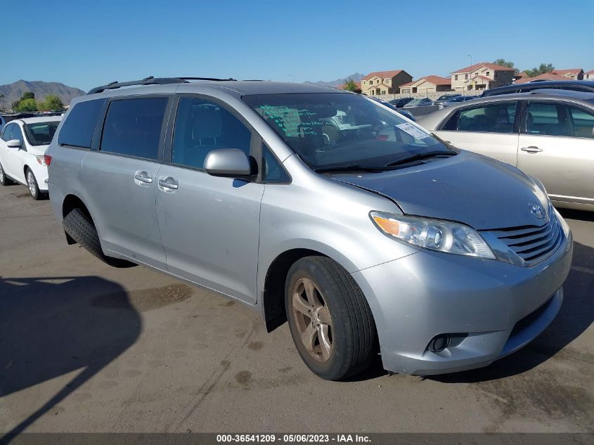 2016 TOYOTA SIENNA LE - 5TDKK3DC3GS746331