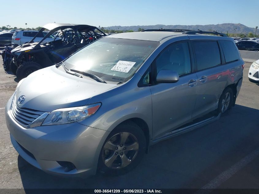 2016 TOYOTA SIENNA LE - 5TDKK3DC3GS746331